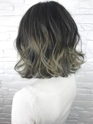 ミディアム カラー 🎊ルービック 京橋店💛のヘアスタイル