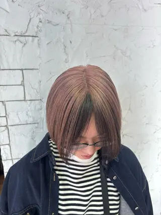 ショート rise/艶カラー/ レイヤーのヘアスタイル