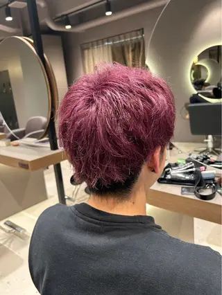 カラー メンズ 吉野 言奈のヘアスタイル