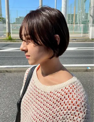 ショート FRAME spa&hair room博多店【フレーム】所属・髪質改善｜顔周り｜博 多｜川上智也のヘアスタイル