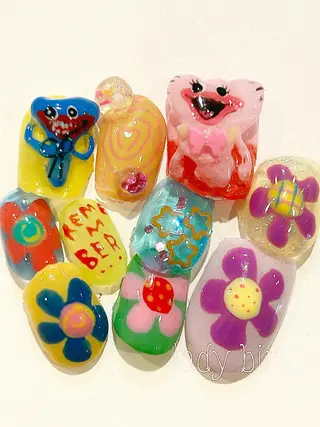 ネイル lady bird yoshieのネイルデザイン