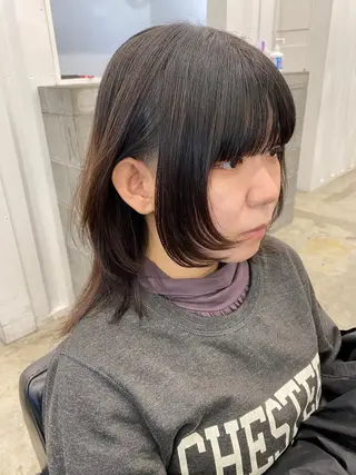 ミディアム ヘアアレンジ ［似合わせヘア］ ✂︎OGURO✂︎のヘアスタイル