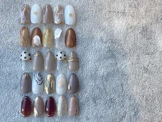ネイル NINEnami ニュアンスネイルのネイルデザイン