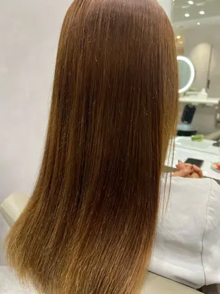 セミロング 木村ゆうと🫧 透明感カラー＆艶髪のヘアスタイル