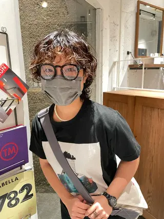ショート パーマ jinka hair salon所属・豊田 真夕のヘアスタイル