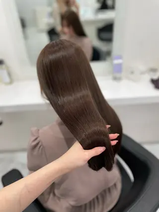 セミロング 🪞韓国🤍大人っぽ 艶髪🤍FRUITSのヘアスタイル