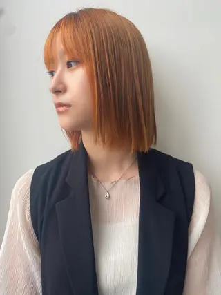 ミディアム カラー nambu-GARDEN所属・上田 昂雅のヘアスタイル