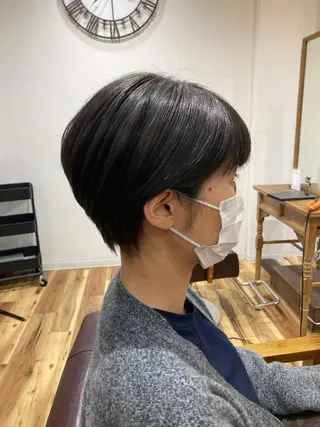 ショート ショート/ボブ やぐちゆうたのヘアスタイル