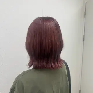 セミロング カラー 韓国上品ヘア🤍 ARISA🤍のヘアスタイル