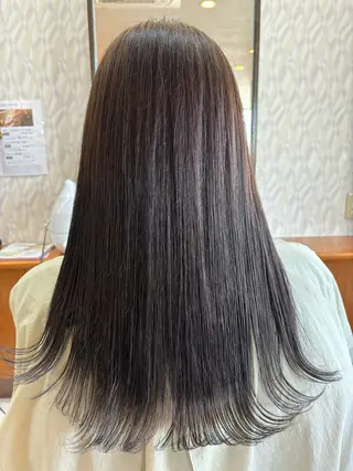ロング カラー 亀山 来未のヘアスタイル