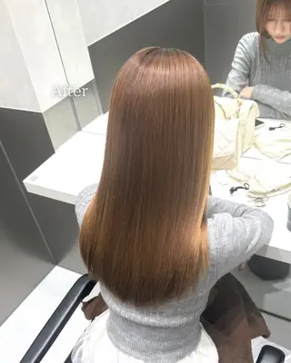 ロング 美髪職人あお🦕 髪質改善｜原宿のヘアスタイル