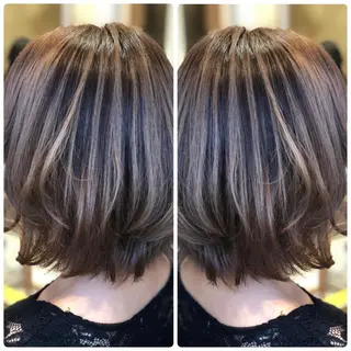 ミディアム カラー 小山内 龍一郎 店長のヘアスタイル
