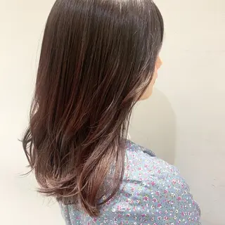 セミロング 髪質改善/縮毛矯正 🎀小林 唯 🎀のヘアスタイル