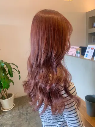 ロング ハイトーン職人💗 松本輝美のヘアスタイル