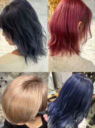 セミロング カラー メンズ 札幌中央区縮毛矯正 美容師遠藤龍雅のヘアスタイル