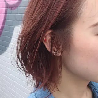 ショート カラー Hair Craft.所属・岡崎 浩大のヘアスタイル