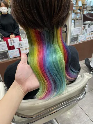 ミディアム カラー 【brace小阪店】 店長   村上直也のヘアスタイル