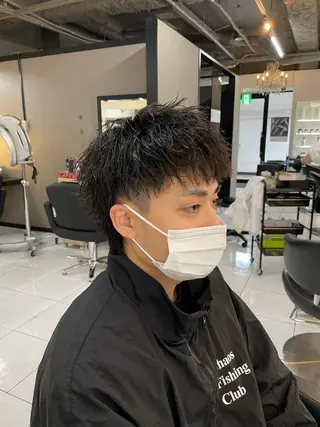 ショート カラー パーマ メンズ 🔥お値段以上🔥 メンズ特化たかひろのヘアスタイル