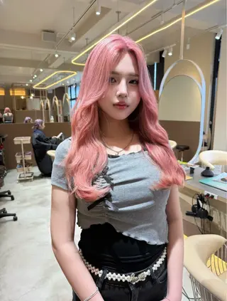 ロング カラー La fith hair  lusso所属・lafithhair ruu.南本庄のヘアスタイル