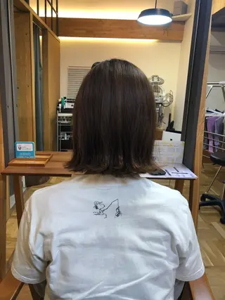 ミディアム LaciTa hair design所属・吉村 萌のヘアスタイル