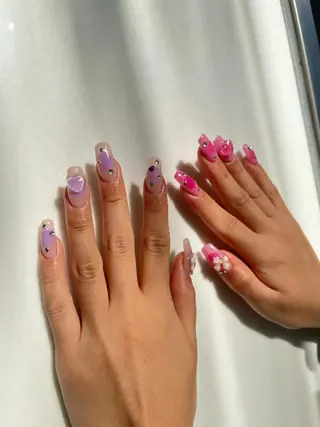 ネイル 個性派/中韓ネイル SAKURAのネイルデザイン