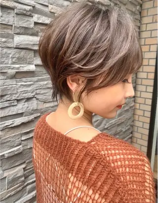 ショート 似合わせショート 森岡俊亮のヘアスタイル