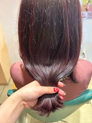 ロング カラー 🩷愛咲🩷レイヤー /透明感カラーのヘアスタイル