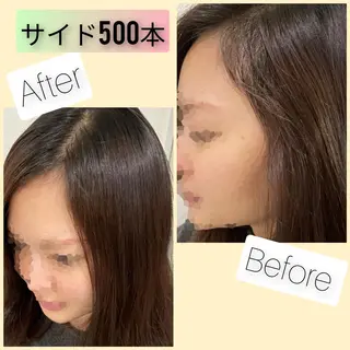 ミディアム VOGUE所属・VOGUE 増毛エクステのヘアスタイル