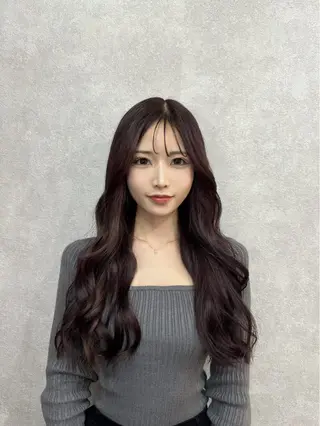 ロング カラー パーマ ヘアアレンジ メンズ キッズ 🌈髪質改善TR 艶カラーユウダイ🌈のヘアスタイル