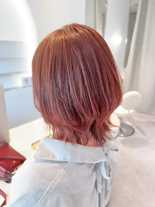 ミディアム macaron郡山 橋本洋志のヘアスタイル