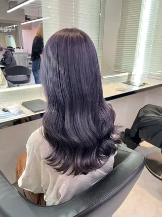 ミディアム カラー ヘアアレンジ 💕上野美容師☁ ブリーチ💖サワのヘアスタイル