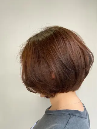 ミディアム 30代からの大人 ショートのヘアスタイル