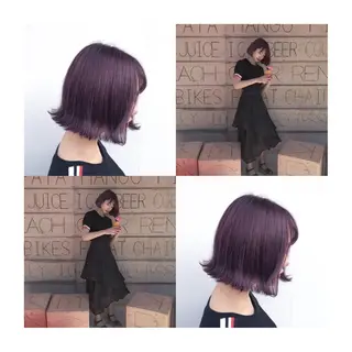 ショート カラー なんば髪質改善カラー Ardoreのヘアスタイル