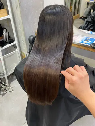 ロング 冨田 悠稀/ 髪質改善特化🫧のヘアスタイル