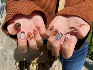 ネイル GO TODAY SHAiRE SALON  岡山店所属・SUE; タケウチのネイルデザイン