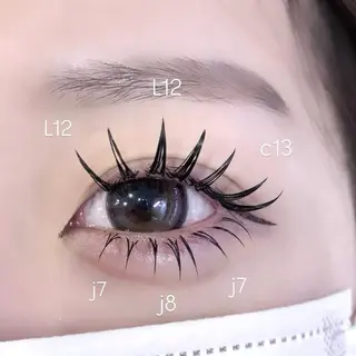 マツエク・マツパ Leafirst 🩵kana🩵のマツエク・マツパデザイン