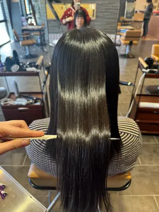 ロング 松下 紗季のヘアスタイル