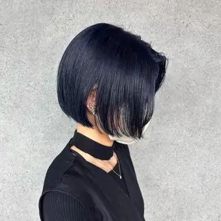 ショート カラー 加藤 結奈のヘアスタイル