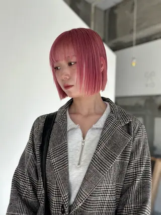 カラー mirai/ブリーチ ダブルカラーのヘアスタイル