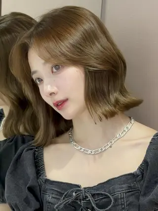 ショート ロンドガーネット /髪質改善/レイヤーのヘアスタイル