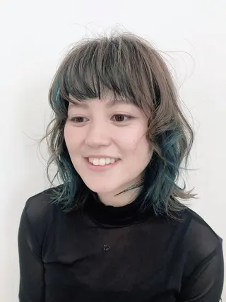 ミディアム hairsalon fawn☺︎ヘアーサロンホウン所属・hair salon FAWN🦌のヘアスタイル
