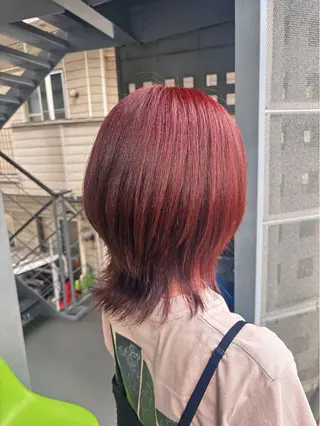 カラー 澤村 美優のヘアスタイル
