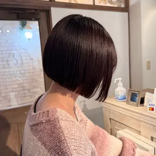 ショート カラー 似合わせボブ🎀🫧 千葉 優希のヘアスタイル
