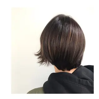 ショート カラー 30代からの大人 ショートのヘアスタイル