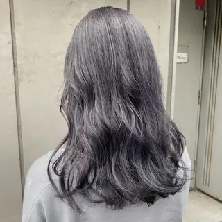ミディアム 🫧暗染艶カラー🫧 yosuke横浜のヘアスタイル