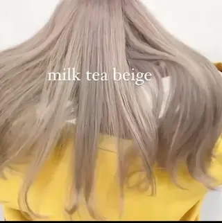 ミディアム カラー ハイトーン特化サロン 代表 中谷蓮のヘアスタイル