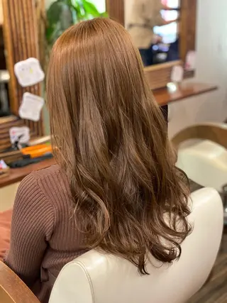 ロング カラー ヘアアレンジ 加藤 瑠美のヘアスタイル