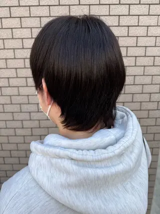 ショート カラー メンズ パーマ/ハイトーン /吉田眞のヘアスタイル