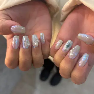 ネイル 栗田 ゆう子のネイルデザイン