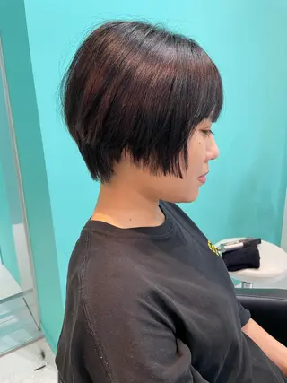 ショート カラー 🫧ショート/ボブ 池袋西口・泡渕✂️のヘアスタイル